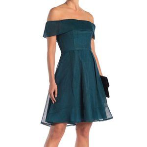 NWT Lumier By Bariano A-line Dress Sheer Net